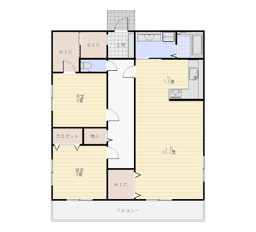 2LDKの見取り図